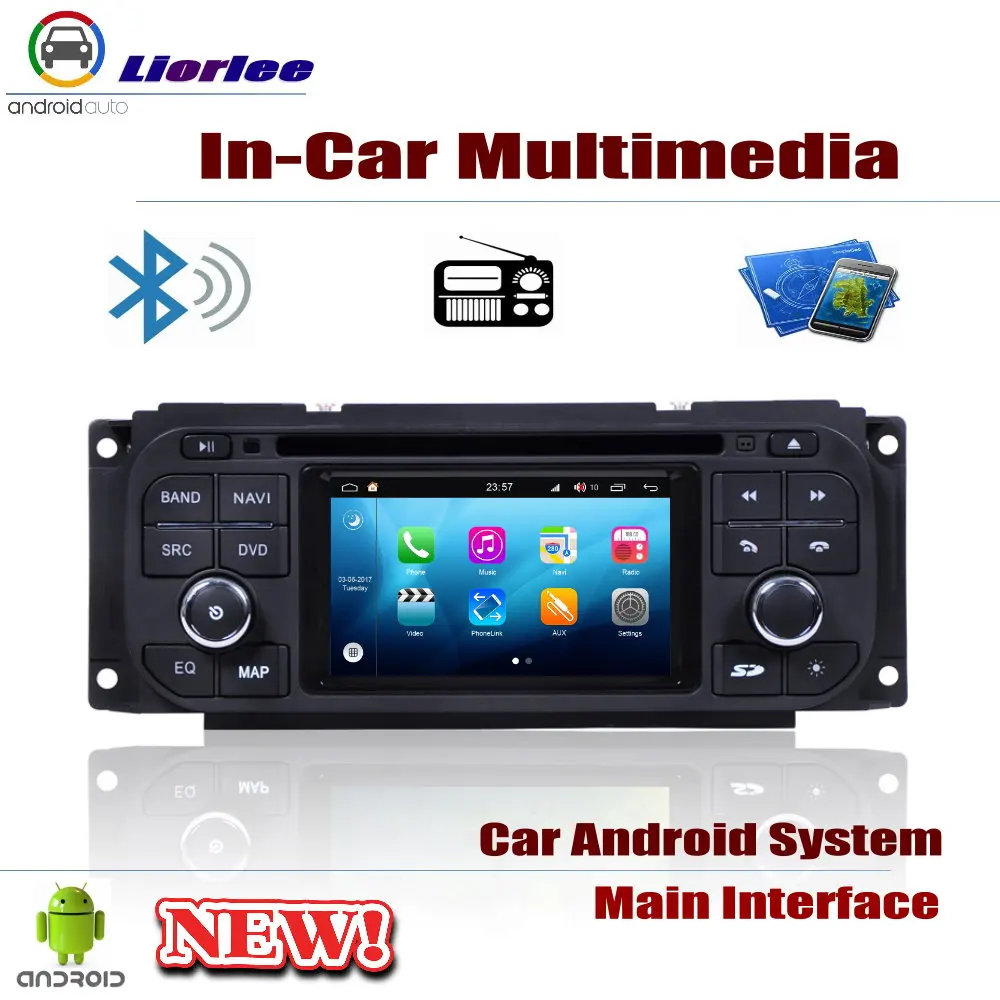 Clearance For Chrysler Concorde 1998~2004 Car Android Player DVD GPS Navigation System HD Screen Radio Stereo Integrated Multimedia 1