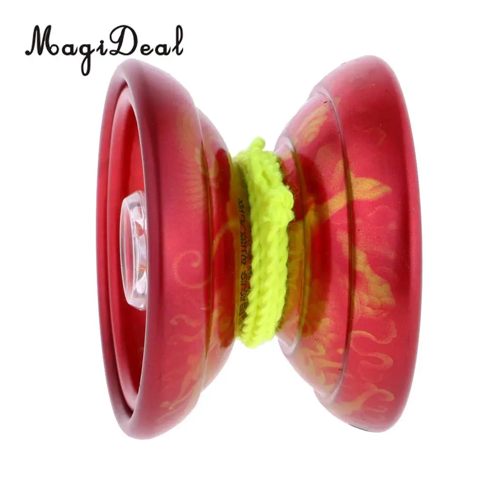 MagiDeal 1Pc Professional YoYo Aluminum Alloy String Trick Yo-Yo Ball KK Bearing for Beginner Adult Kids Classic Toy 7Kinds