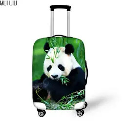 Специализированный образ стрейч водонепроницаемый чехол для багажа 28 чемодан Kawaii с принтом панды чемодан защитный чехол на Чемодан