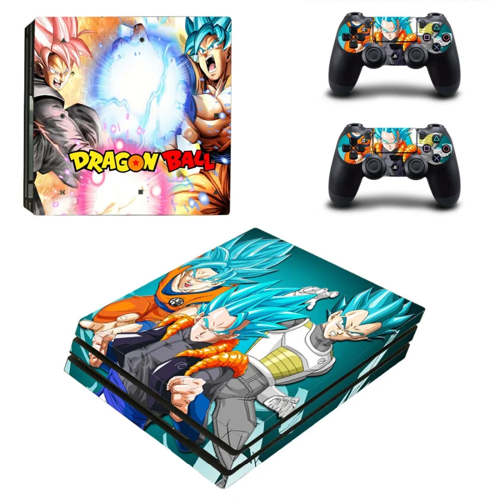 Горячая Игра Dragon Ball Супер виниловый PS4 Pro стикер кожи для Sony PlayStation 4 Консоль 2