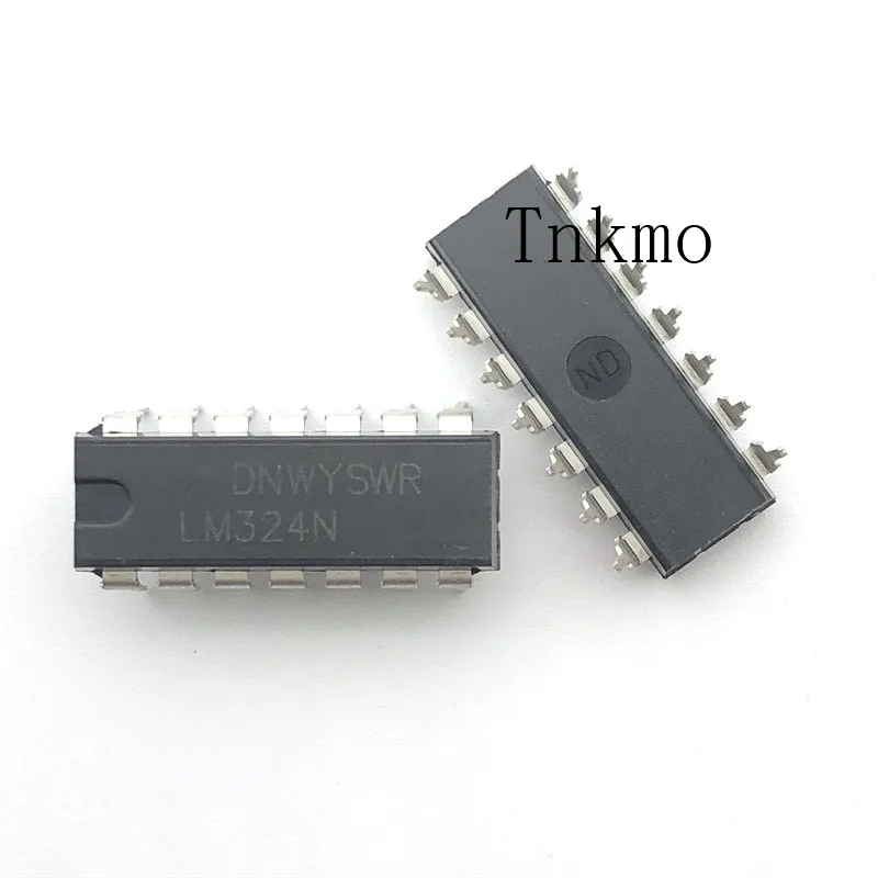 

100PCS LM324N DIP-14 LM324 Four Operational Amplifier new and original IC