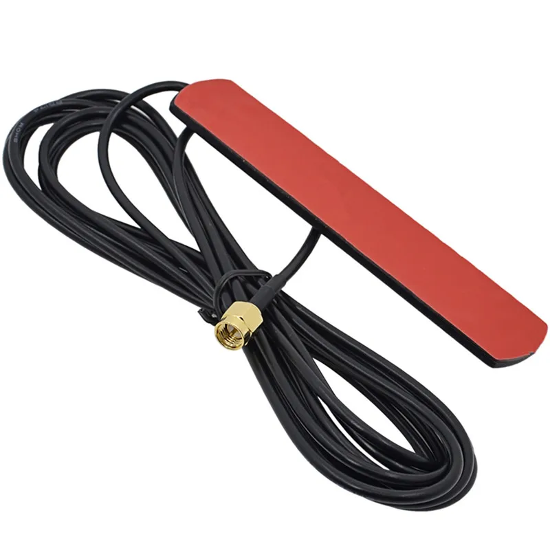 10pcs/Lot 3 Meter 3G GSM Antenna Aerial Amplifier SMA Connector Internal Thread Needle Adapter 3M Cable 900/1800/2100MHz 3DBi |