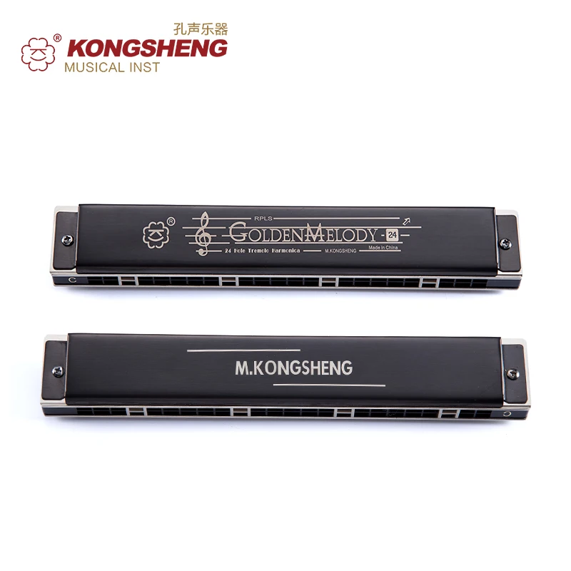 Губная гармоника KONGSHENG с 24 отверстиями профессиональные инструменты для