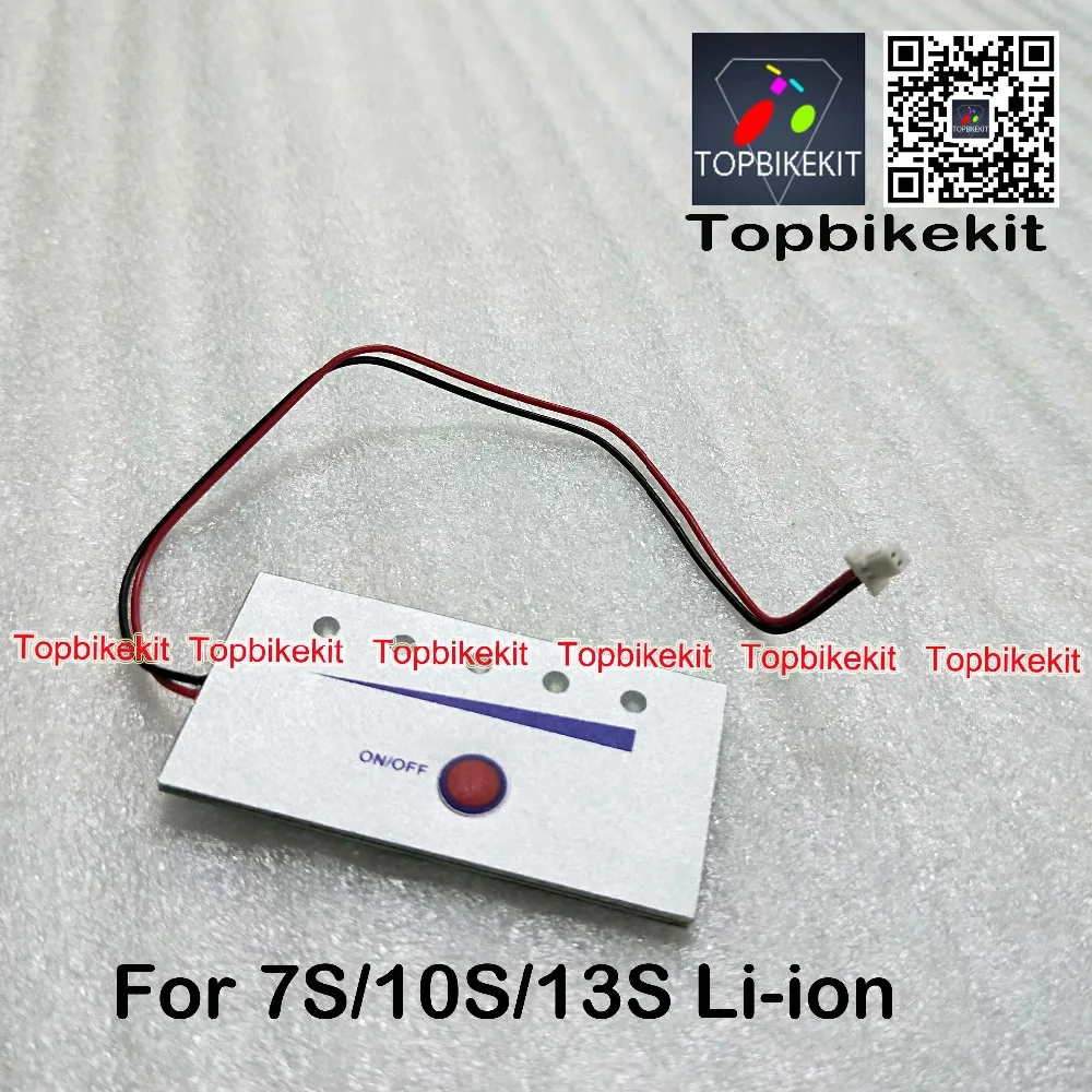 Ebike Battery power Display with power switch on  off for Li-ion 7S  10S 13S Ebike Parts (2)