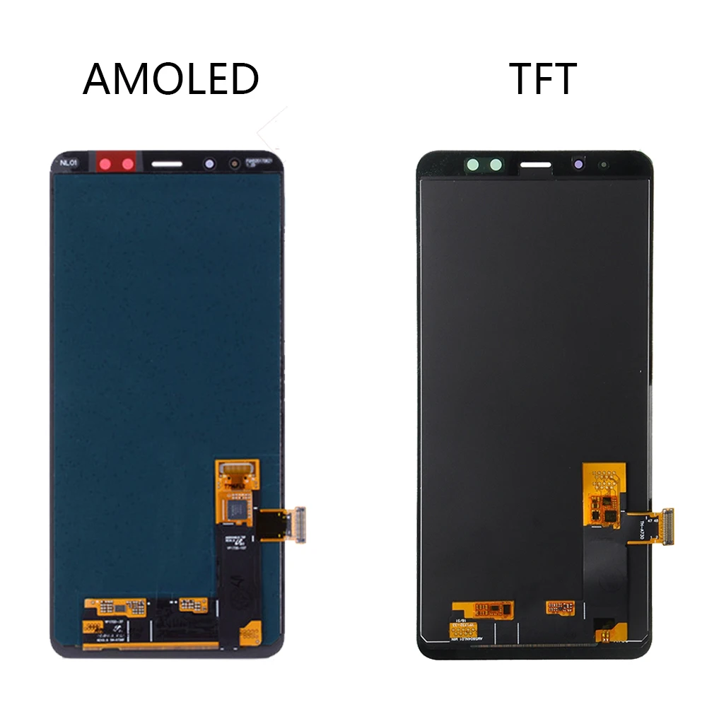 AMOLED 6," для SAMSUNG Galaxy A8 Plus A730 ЖК-дисплей с сенсорным экраном для SAMSUNG A730 A730F дисплей A8 ЖК-дисплей A8