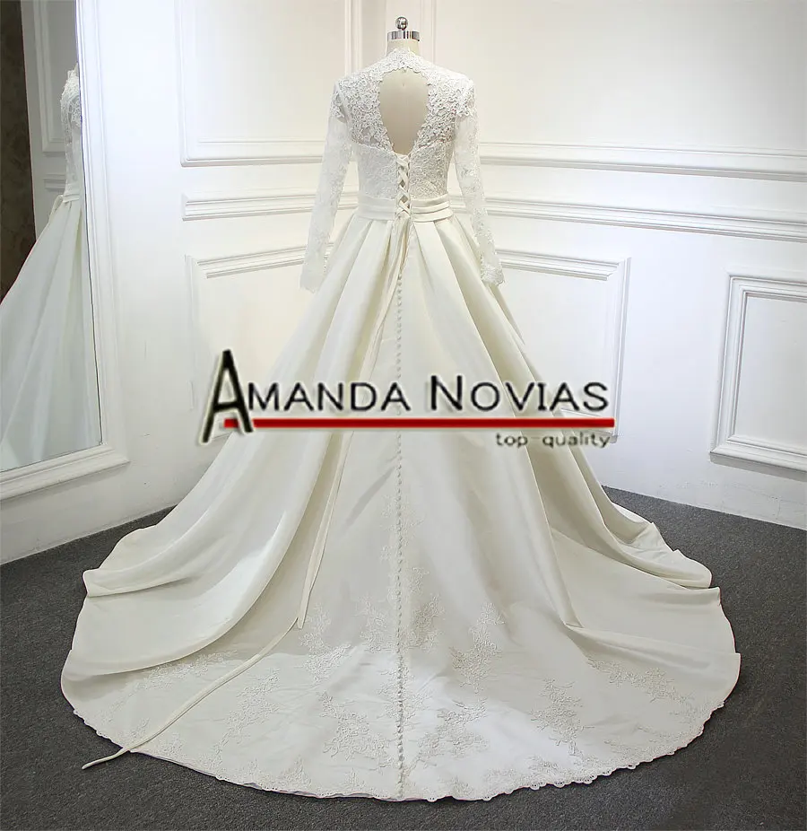 ; robe de soiree атласное свадебное платье кружевное свадебное платье