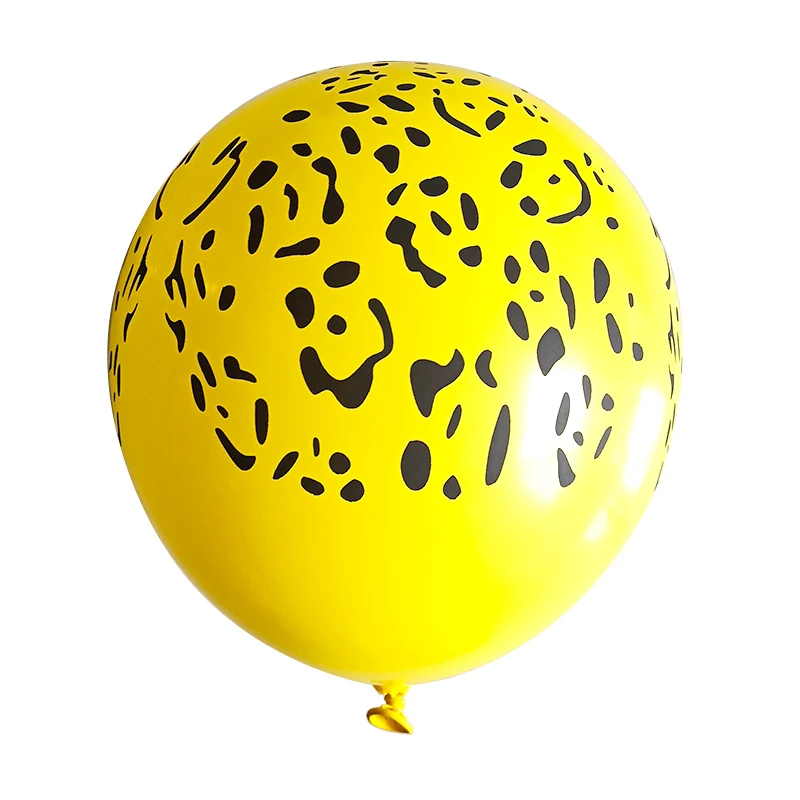 20 шт латексные шары с животными на день рождения Тигр Зебра собака сафари вечерние воздушные шары для праздника декор для вечеринки в честь Дня рождения Дети День рождения Globos