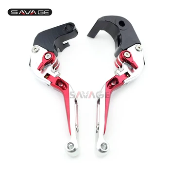 

Brake Clutch Lever For SUZUKI GSXR600 GSXR750 11-17, GSXR1000 09-18 Motorcycle Folding Extendable Red+Silver GSXR 600/750/1000