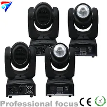 8 шт./Партия дешевые Четырехцветные 40 Вт RGBW диодный луч мини движущийся головной свет 4в1 светодиодный луч мини точечный движущийся головной свет DMX