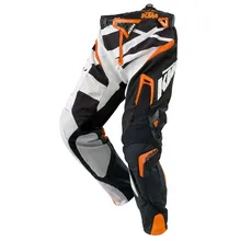 Новый Высокое Качество KTM Мужчины moto Мотокросс Racetech Брюки Мотоцикла Dirt Bike MX MTB DH Езда Брюки Спортивные штаны с колодки