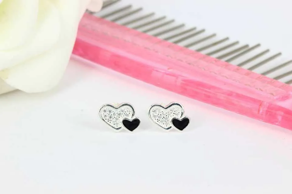 with pearl 925 Sterling Silver Wedding Party Earrings Ice crystals flower High Quality Jewelry Drop XB06 | Украшения и аксессуары