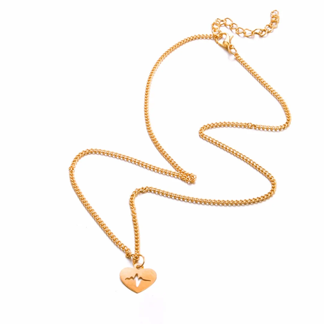 Fashion Jewelry Set 4pcs Crystal Butterfly Bracelet Heart ECG Necklace pulseira feminina Charming Summer Jewellery Gift