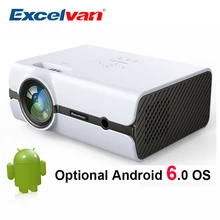 Excelvan BL45 2000 люмен ЖК-проектор домашний кинотеатр 1080P светодиодный ТВ проектор мультимедийный проектор низкий уровень шума светодиодный проектор в формате Full HD