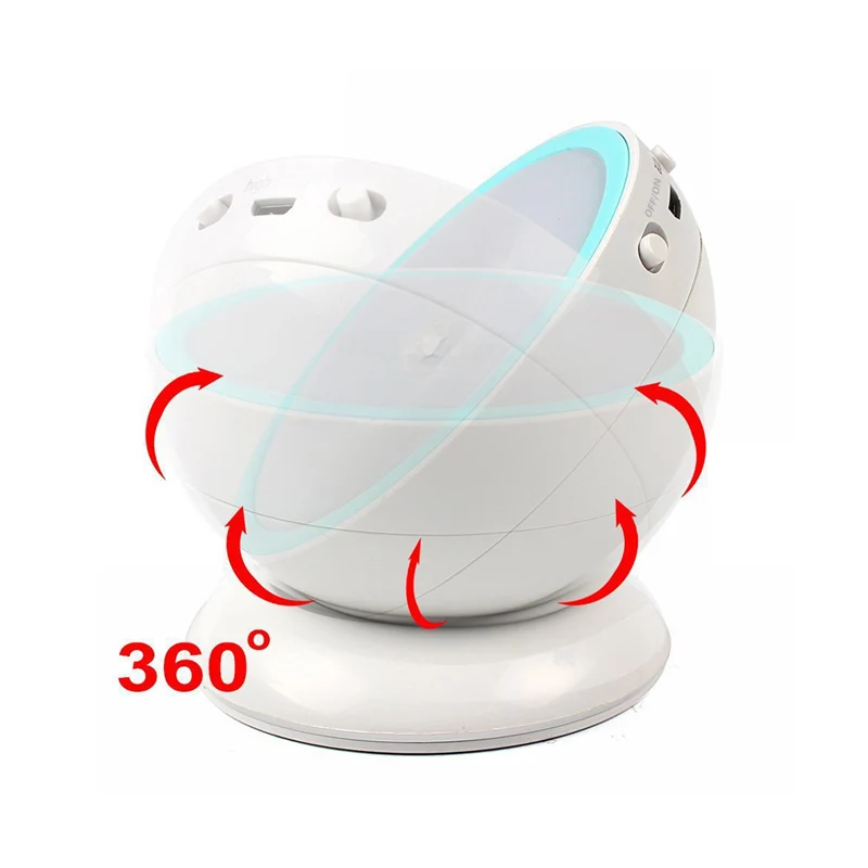 Портативный Перезаряжаемый USB светодиодный ночник с датчиком движения, вращающийся на 360 градусов, туалет, туалет, кухня, спальня, шкаф, настенный светильник для чтения, настольная лампа