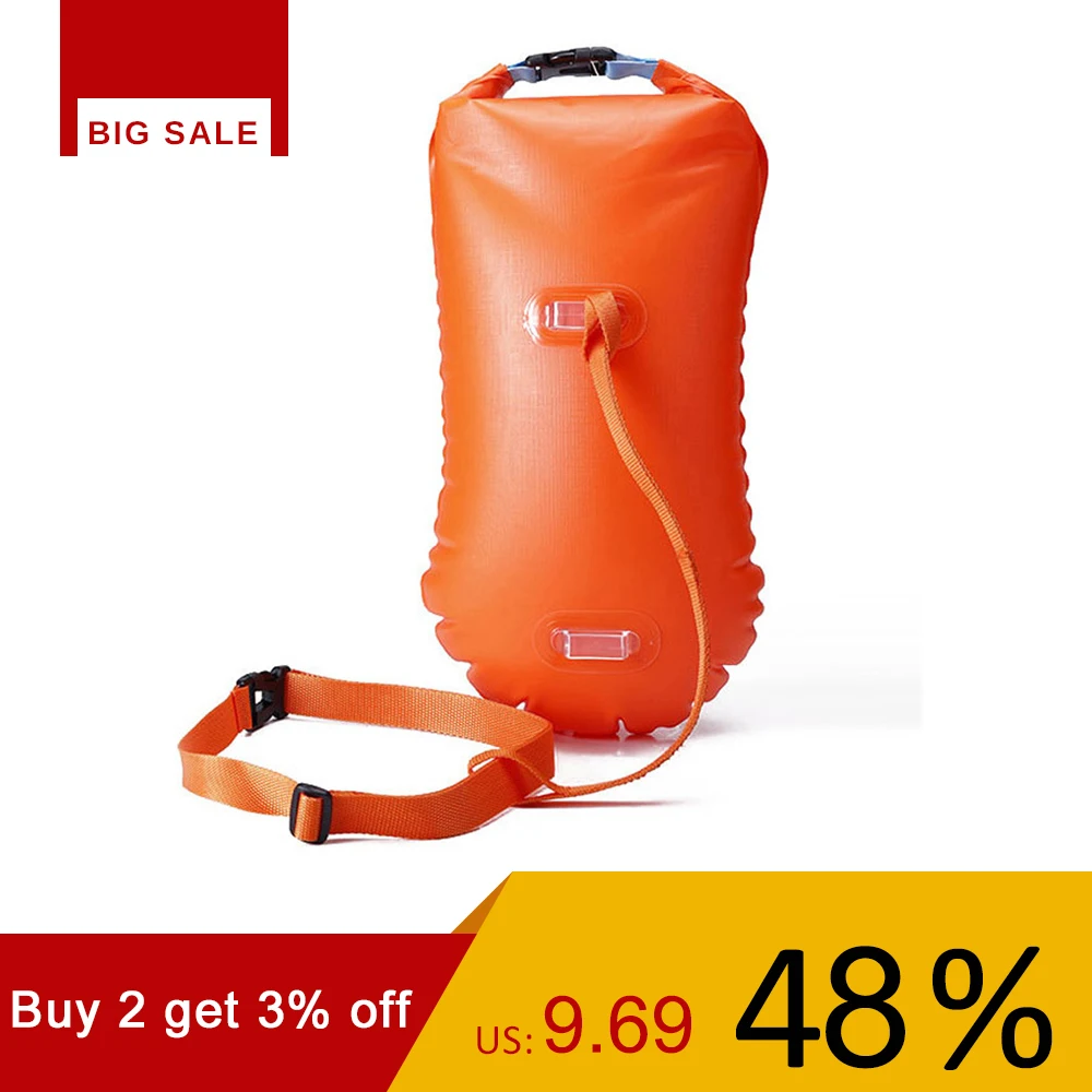 Multifunctional Waterproof PVC Swimming Buoy Safety Air Dry Float Bag