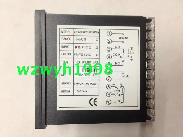

thermostat temperature controller CH402 TREX-CH402F K01-M*BN SKG genuine shell precision short shelf -m*bn