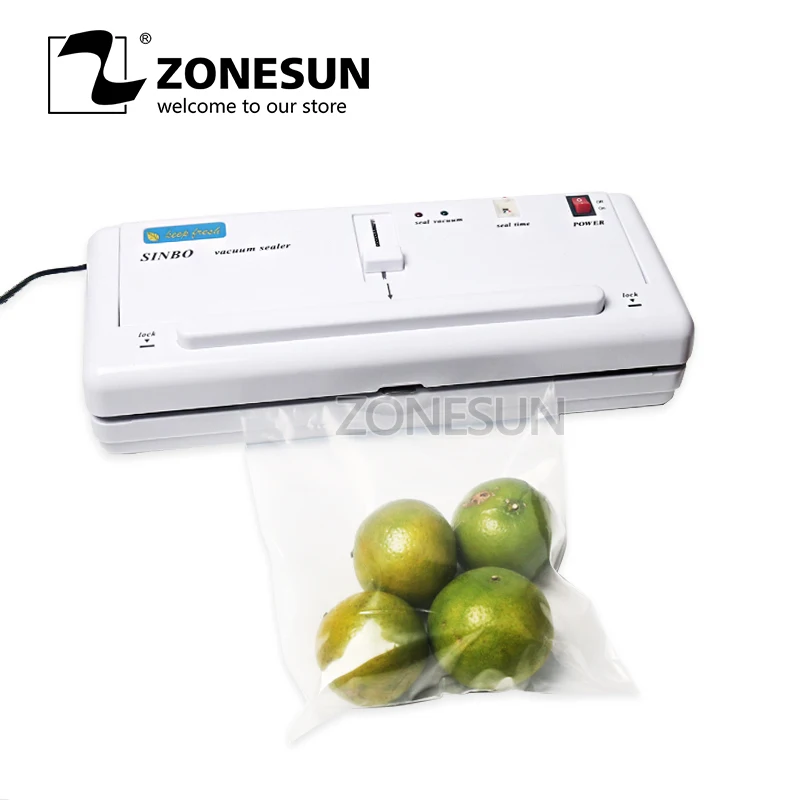 Household Vacuum food packaging machine+plastic film sealer+plastic packing machine household vacuum sealer
