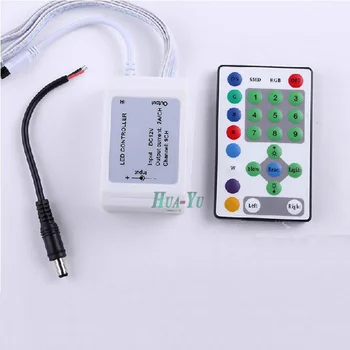 

2sets LED RGB happy strip controller, 36 key remote IR Control for 5050 strip light, Far infrared remote controller.