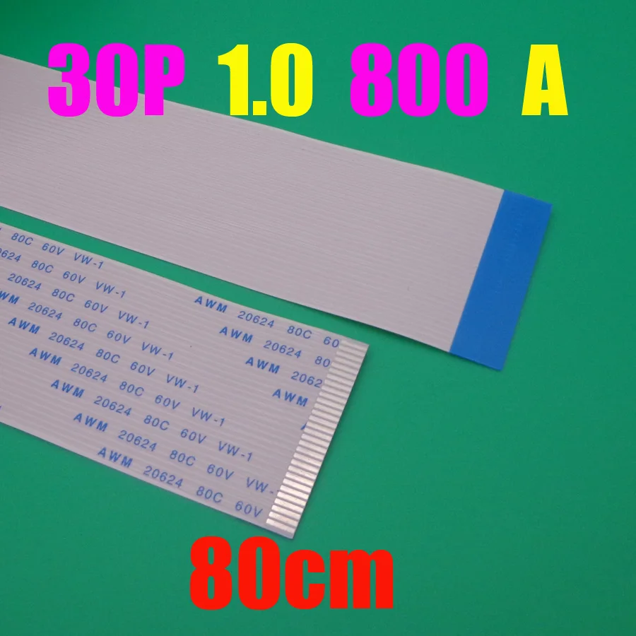 2pcsNewFFCFPCflatflexiblecable10mmpitch30pinForwardLength