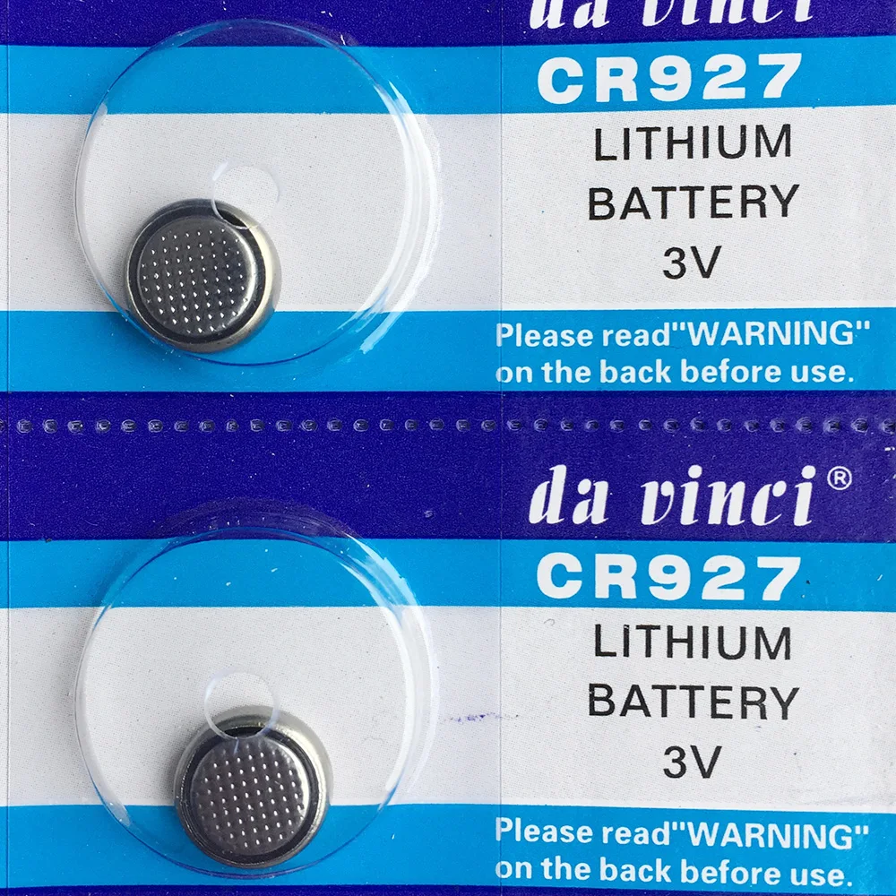 5 шт./упак. 3V CR927 литий Батарея Cr 927 Dl927 Ecr927 5011l Br927 Lm927 5011lc Kcr927 часы Кнопка монета клеток батареи