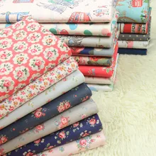 Полметра, хлопок, простая ткань с рисунком розы, твердая ткань для ручной работы, ткань для шитья сумок A829