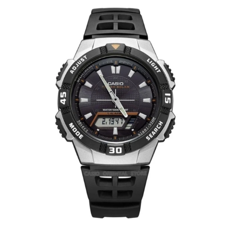 

Casio Watch Army Relogios 2018 Free shipping Men Quartz Wrist Watch AQ-S800W sports Swim Back Light Solar Power rubber band