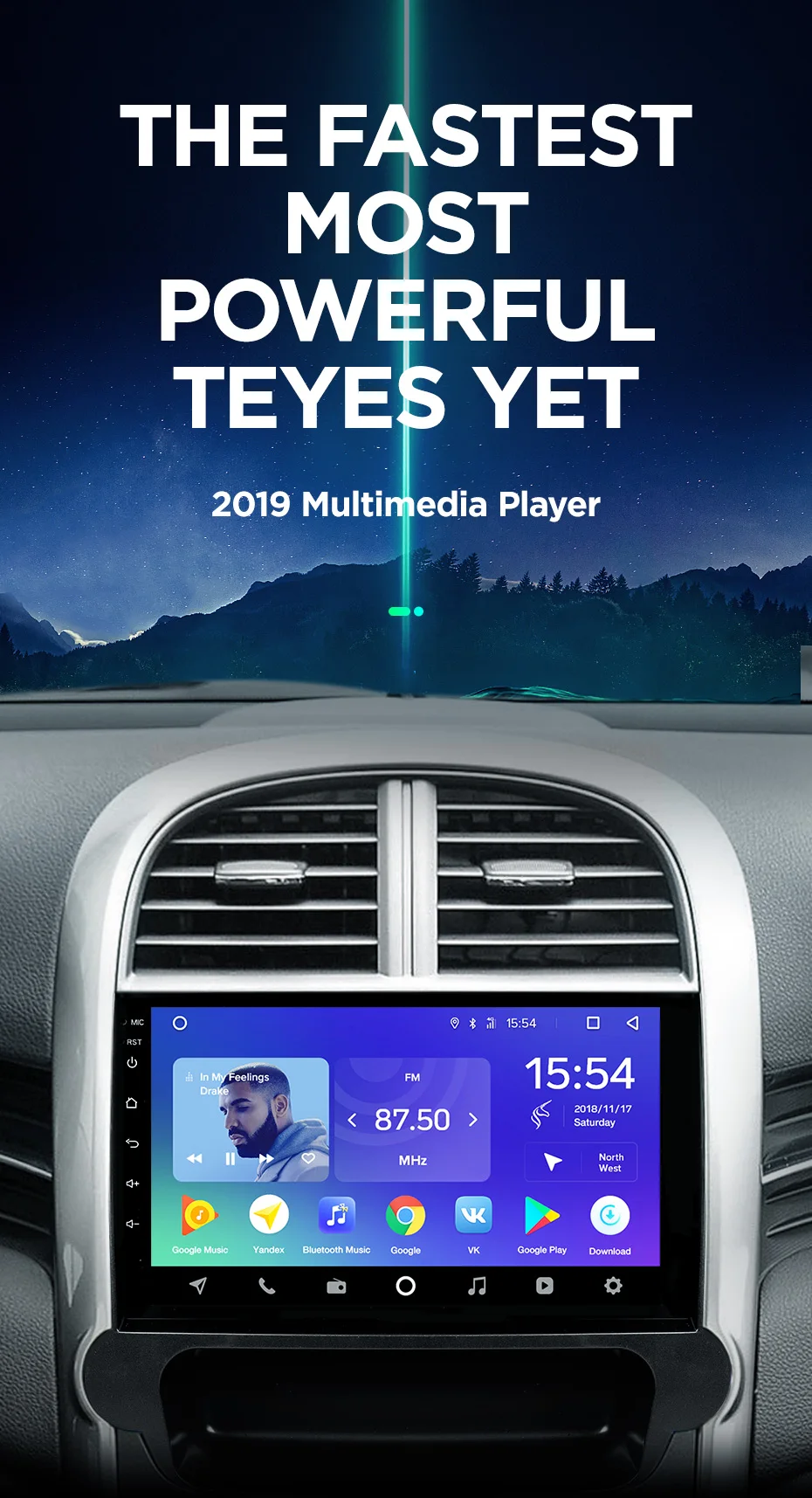 Top TEYES SPRO For Chevrolet Malibu 8 2012 2013 2014 2015 Car Radio Multimedia Video Player Navigation GPS Android 8.1 No 2din 2 din 2