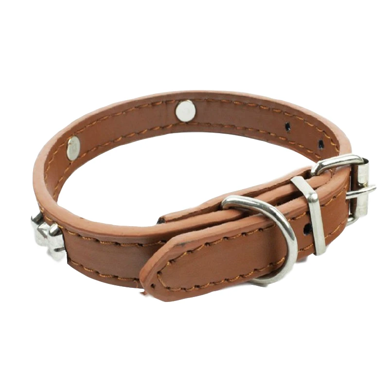 

Fashion PU Leather Dog Collar