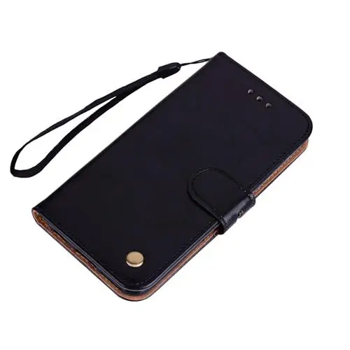 Роскошный кошелек кожаный флип-чехол на магните для huawei Honor 10 Lite View 10 чехол для Honor 7A 7C Pro 7S 7X 8A 8C 8X8 S - Цвет: Black