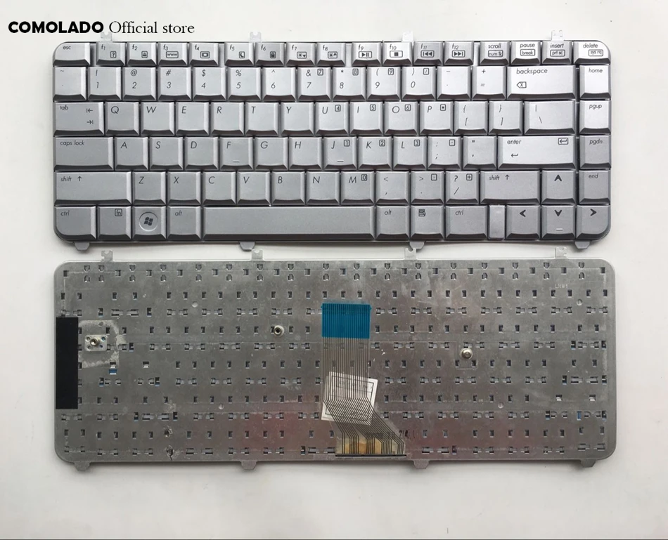

US English keyboard For HP Pavilion dv5 dv5-1000 DV5-1100 dv5t dv5z Silver keyboard US Layout