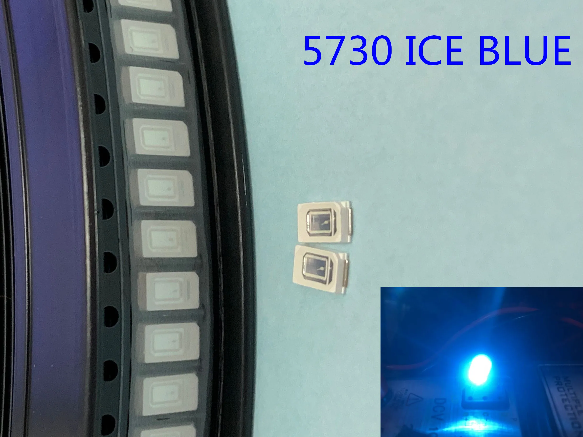 

1000pcs 5630 Ice blue 5730 smd led smd light emitting diode 40-45LM for car lighting PLCC-2 5730 Blue SMD/SMT led