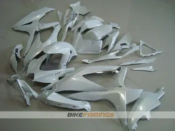 

High quality New ABS Mold Fairings Kits Fit For Suzuki GSX-R600 GSX-R750 K8 2008-2010 08 09 10 Fairing bodywork Custom Set white