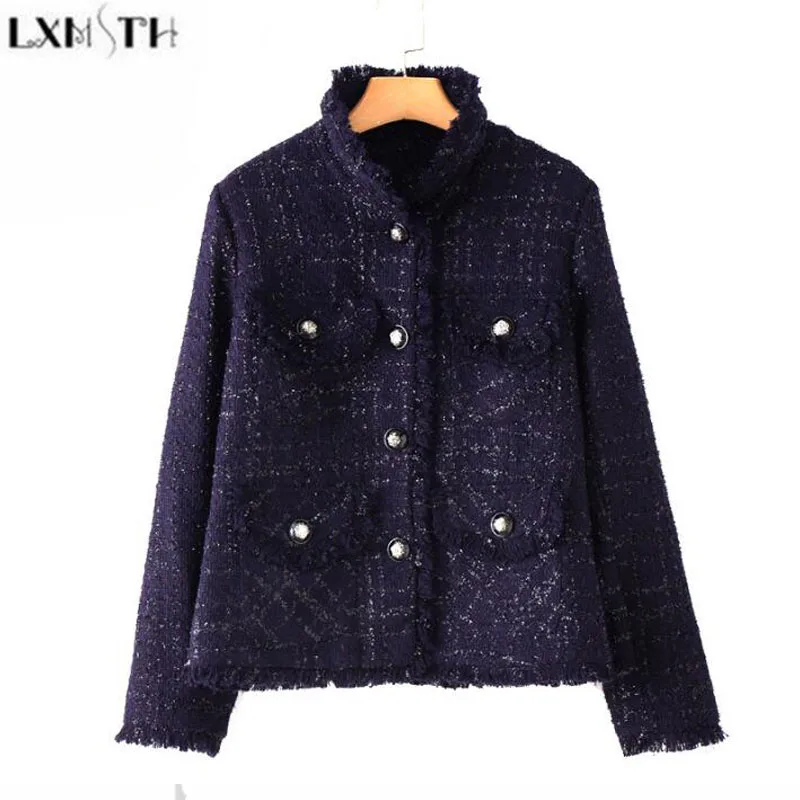 LXMSTH 2019 Spring Autumn New Women's Tassel jackets