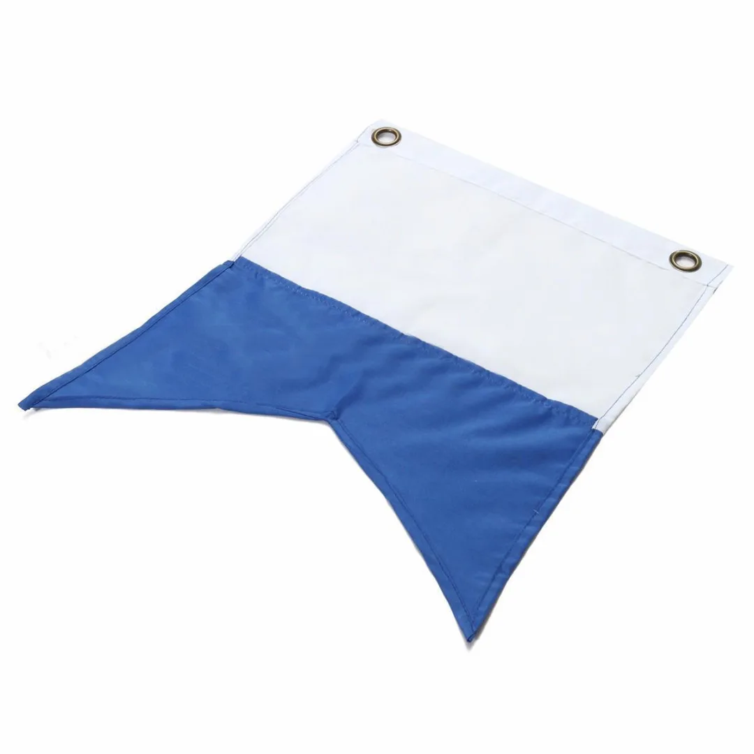 Mayitr 35x30 سنتيمتر الغوص قارب العلم كبيرة علامة الدولي العالمي الغوص قارب العائمة العلم مع الحلقات المعدنية اكسسوارات