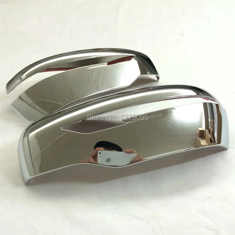 ABS Chrome Rearview Mirror Trim Side Wing Mirror Protector Cover for 2015 2016 Nissan Qashqai J11