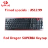 Redragon A101 Double-Shot Injection Molded Mechanical Keyboard Keycaps With Key Puller 81/87k104 keys ► Photo 1/6