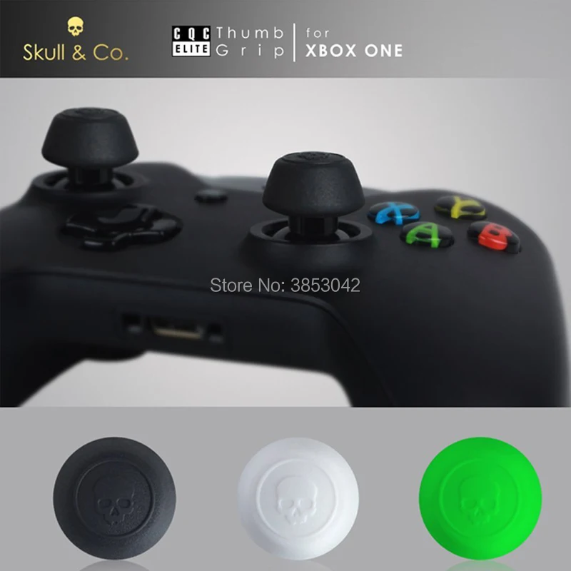 10 пар Skull &amp Co. Для Microsoft Xbox One Thumb Grip джойстик Крышка CQC Elite Thumbstick для контроллер |