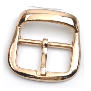 25 шт./партия, 22 мм, модная металлическая пряжка с булавкой, бронзовый Высокий полированный браслет, пряжка, BK-049 - Цвет: Золотой