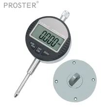 0,001 мм/0,0000" Циферблат микроиндикатор измерительный прибор точность цифровой Электронный микрометр Калибр инструмент 0-25,4 мм/1"