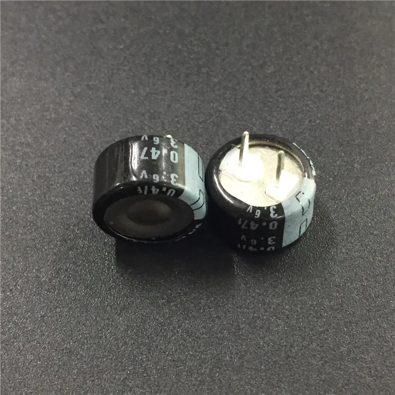 2pcs/20pcs 0.47F 3.6V ELNA DBS Series 13.5X7.5mm 3.6V0.47uF Low ESR Farad Super Capacitor | Электронные компоненты и