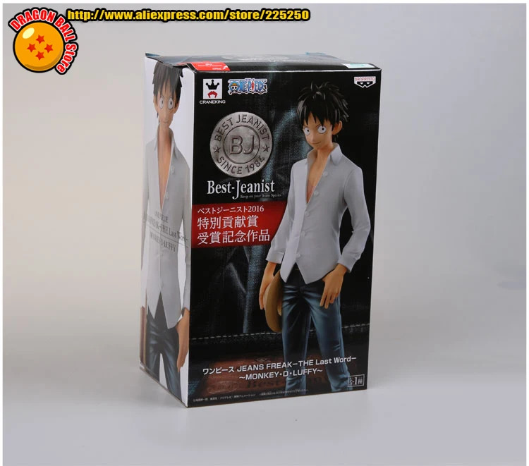 Japan Anime One Piece Original Banpresto Jeans Freak The Last Word Collection Figure Monkey D Luffy One Piece Anime Originalanime One Piece Aliexpress