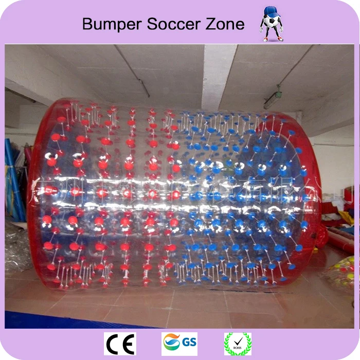 Free Shipping 3*2.4m TPU Zorb Ball Inflatable Roller Ball Outdoor Water Games Inflatable Water Roller Ball Free a Pump