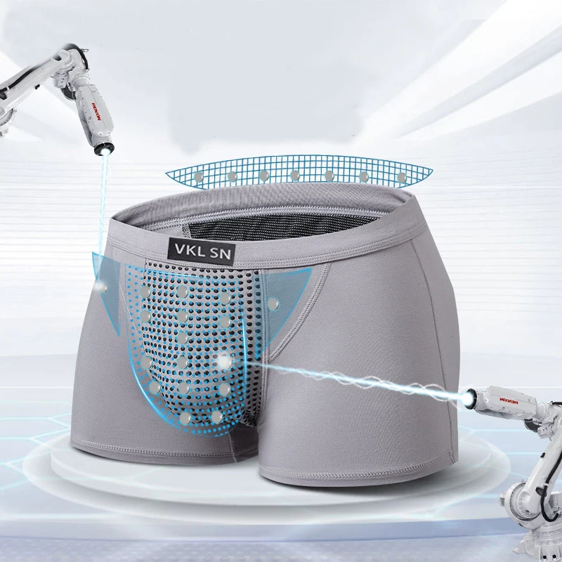 

Hot Shorts Mens Underwear Soft Boxers Cotton Boxer Men Solid Boxer Shorts Plus Size Boxers Mens Underwear Magnetic Underwear