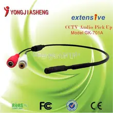 free shipping Mini 20pcs/lot surveillance Audio Microphone Auido Pickup sound monitor MINI Audio CCTV Security DVR Cameras