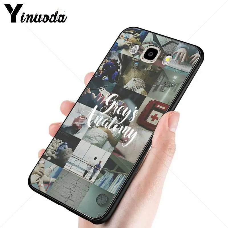 Yinuoda You're My Person Greys анатомический мягкий силиконовый черный чехол для телефона