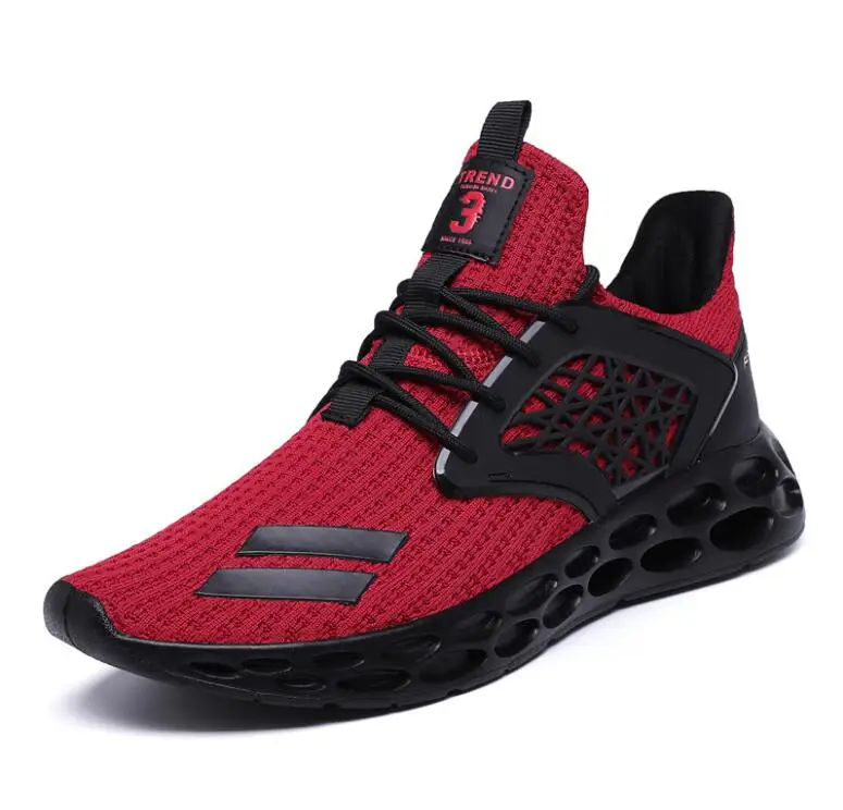 

New Arrival Men Shoes Couple Casual Shoes Comfortable Mesh Platform Shoes Men Lovers Sneakers Large Size EUR 36-46