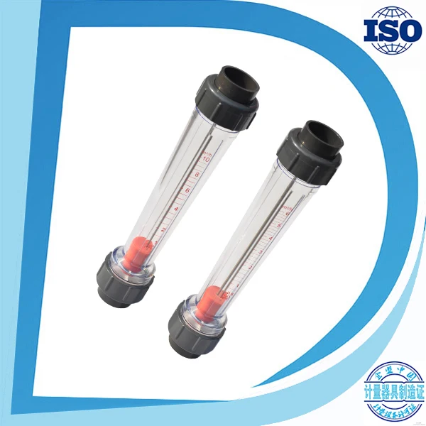 Plastic Pipe Type 60-600l/h Water Meter lzs-15 Flowmeter dn25 