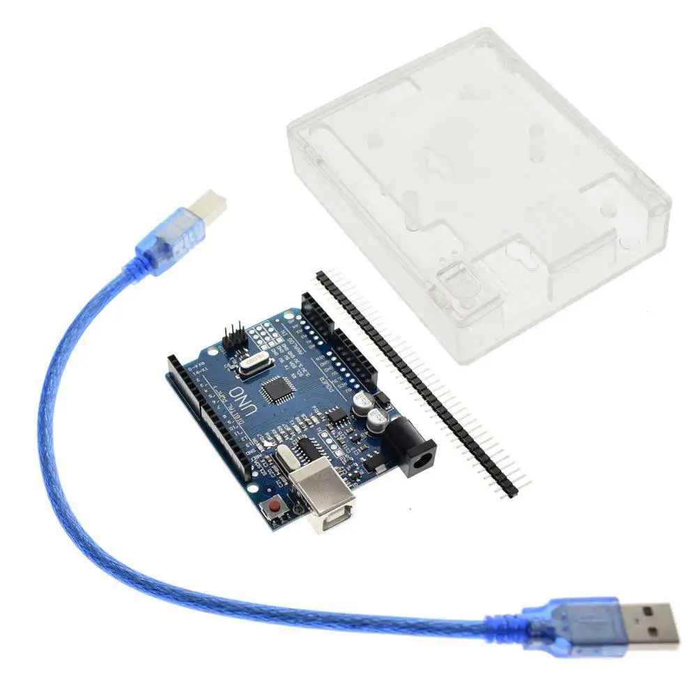 Высокое качество один набор UNO R3 (CH340G) MEGA328P для Arduino ATMEGA328P AU макетной платы|Приборы