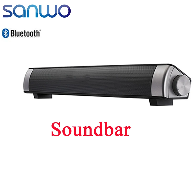 2016 Sanwo New Brand Bluetooth Tv Soundbar 10w With 2016 sanwo new brand bluetooth tv soundbar 10w with