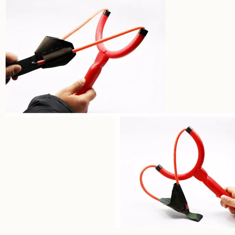 

High quality 1 PCS Fishing Bait Thrower Send Shot Coarse Baits Catapult slingshot Caty Fishing Tackle Tool Accessories